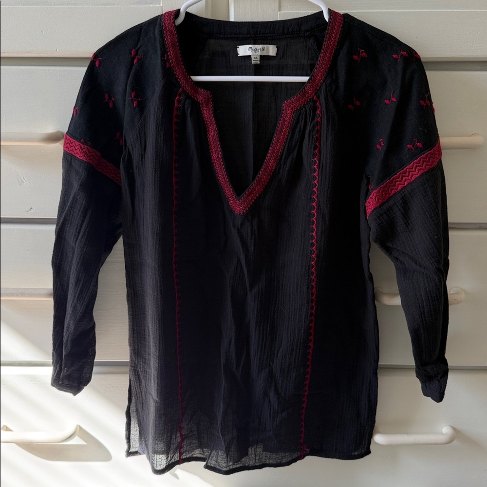 Madewell 3/4 Length Top